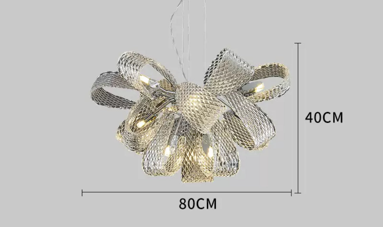 Modern Murano Glass Chandelier for Living Room and Dining Area - Chandeliers