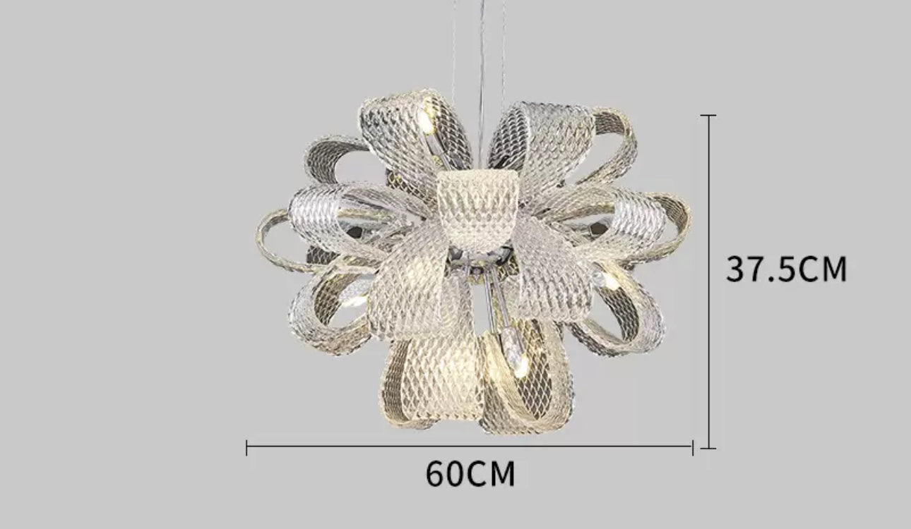 Modern Murano Glass Chandelier for Living Room and Dining Area - Chandeliers