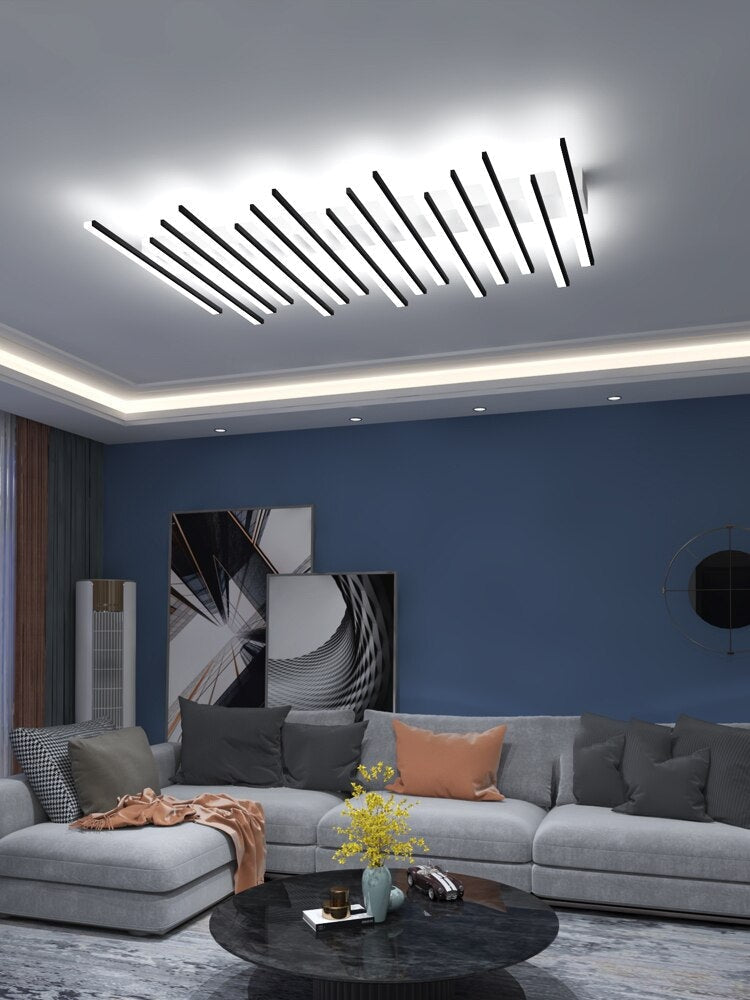 Modern Flush Mount | Multi Led Bar Ceiling Lamps | Low Lighting | Casalola - Mounts