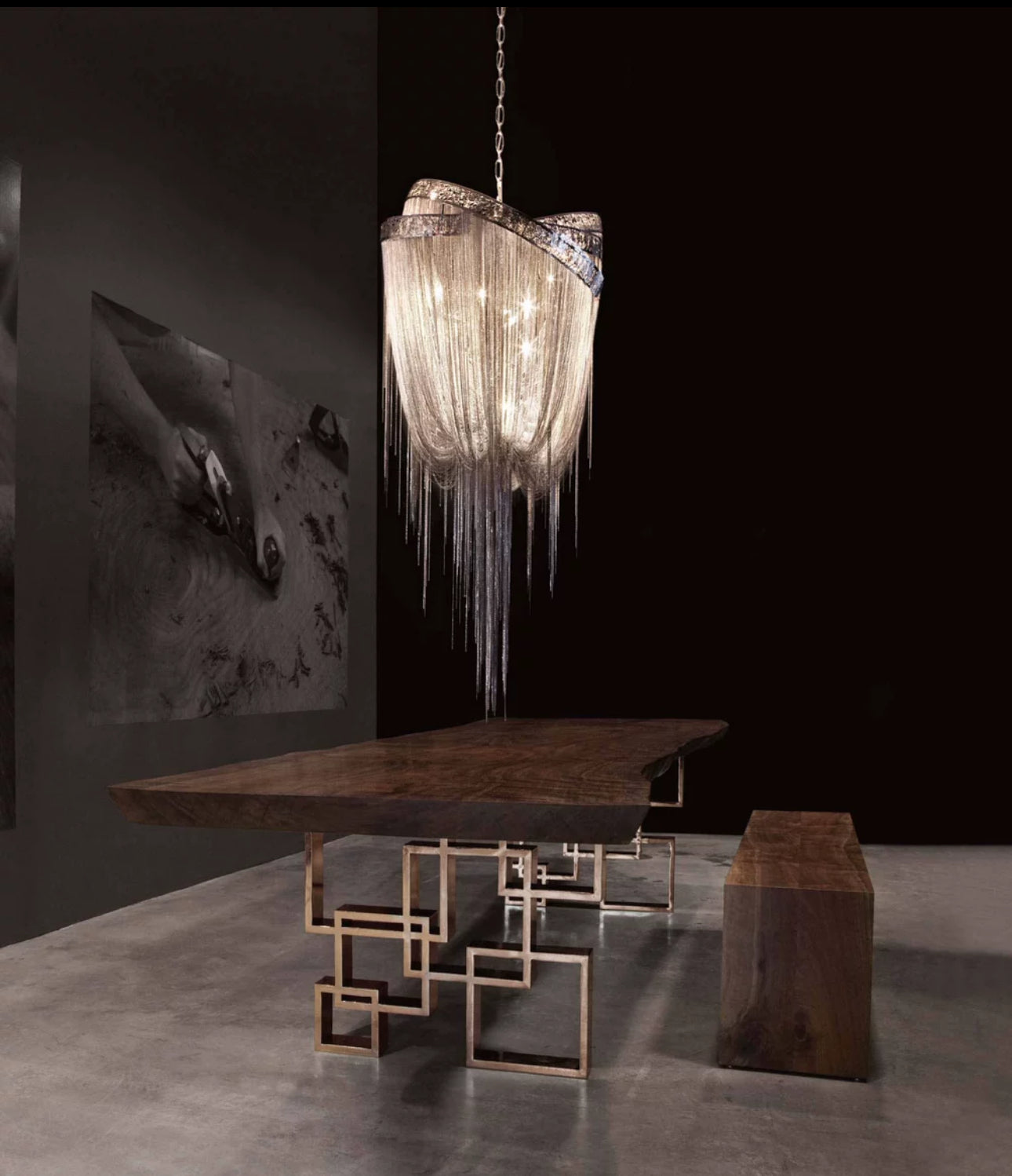 Modern Crystal Chandelier ?? Elegant Ceiling Light for Living Room Dining and Kitchen - Chandeliers