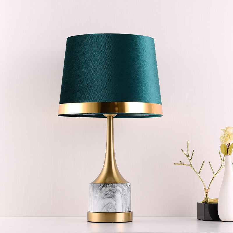 Green Luxury Bedside | Touch Table Lamp Dark Academia Design | Casalola - Modern Lamps