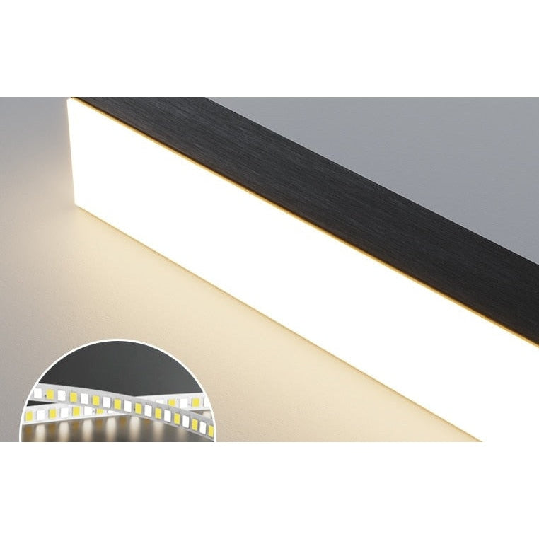 Modern Bar Pendant Lighting | Black Led For Kitchen Island Dining Room | Casalola - Semi-flush Mounts