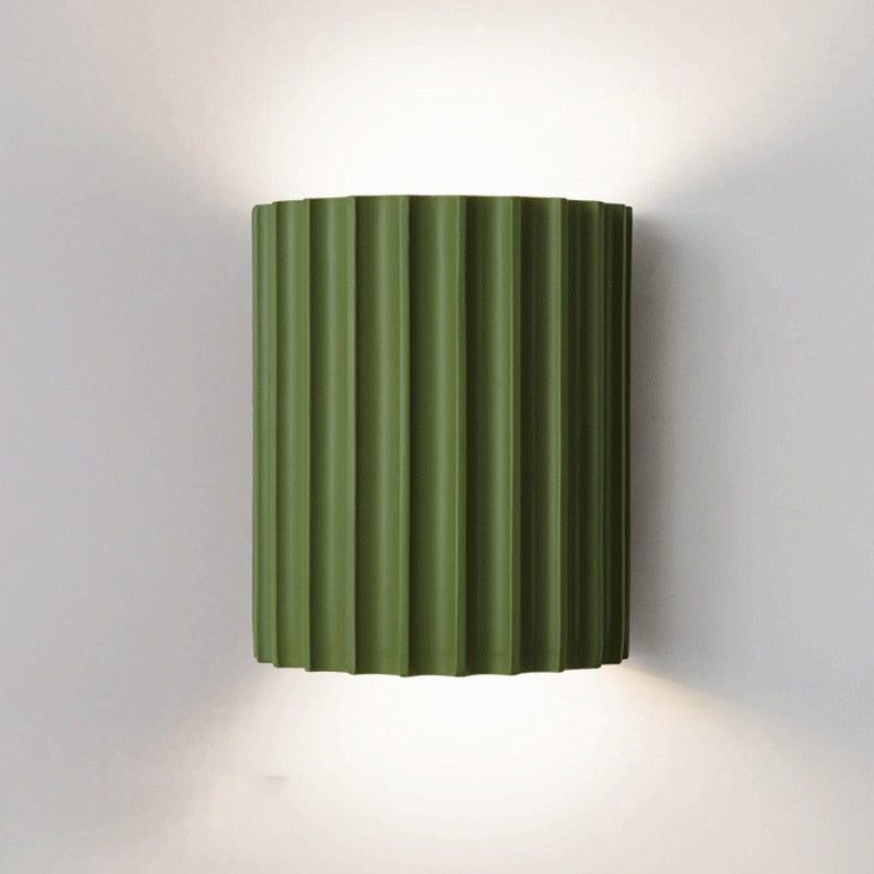 Ceramic Wall Light Fixtures 4 Colors Green Grey White For Living Room Bedroom Stairs Hall - Modern Sconces