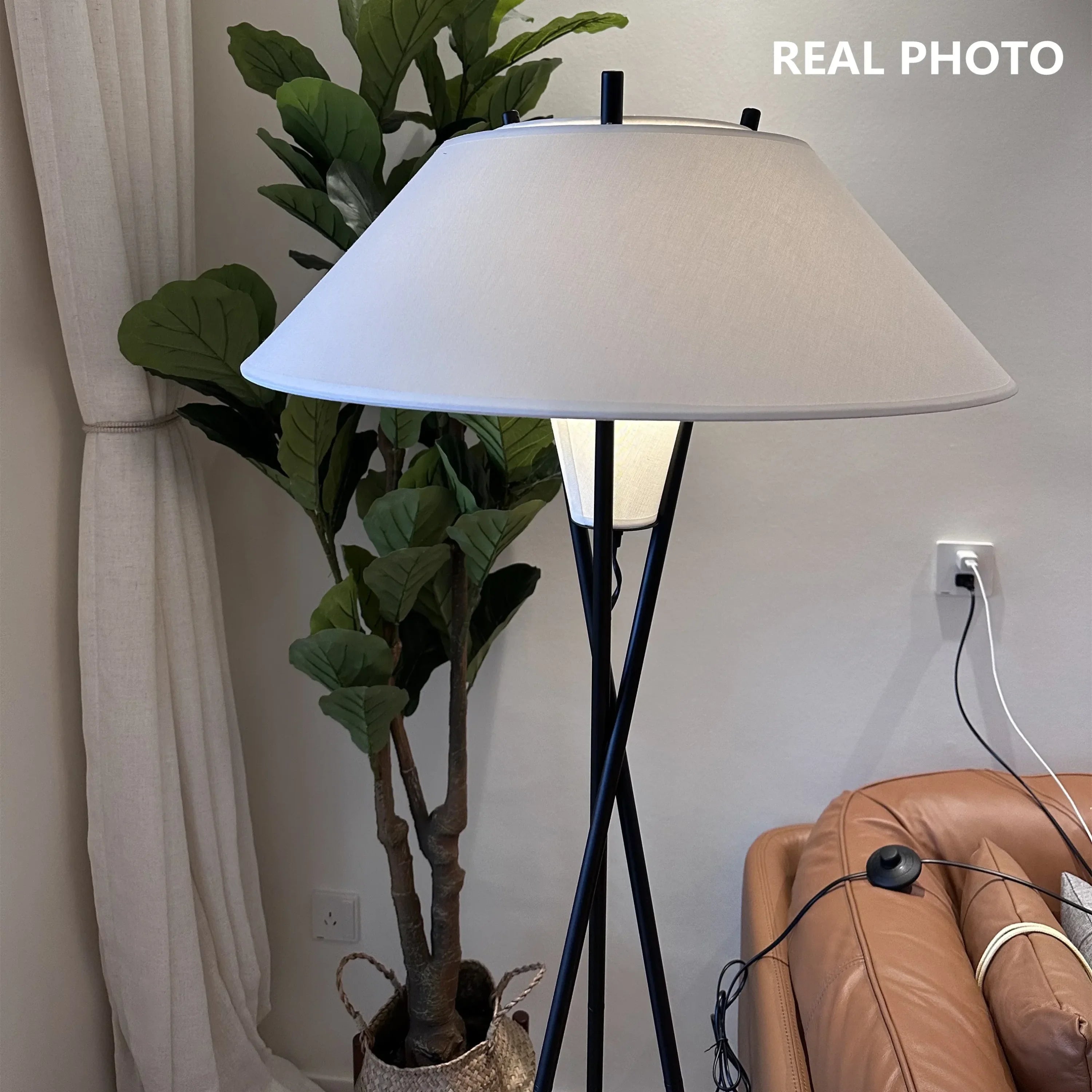 Nordic Minimalism Wabi Sabi Floor Lamp Japandi Decor For Living Room Bedroom - Modern Lamps