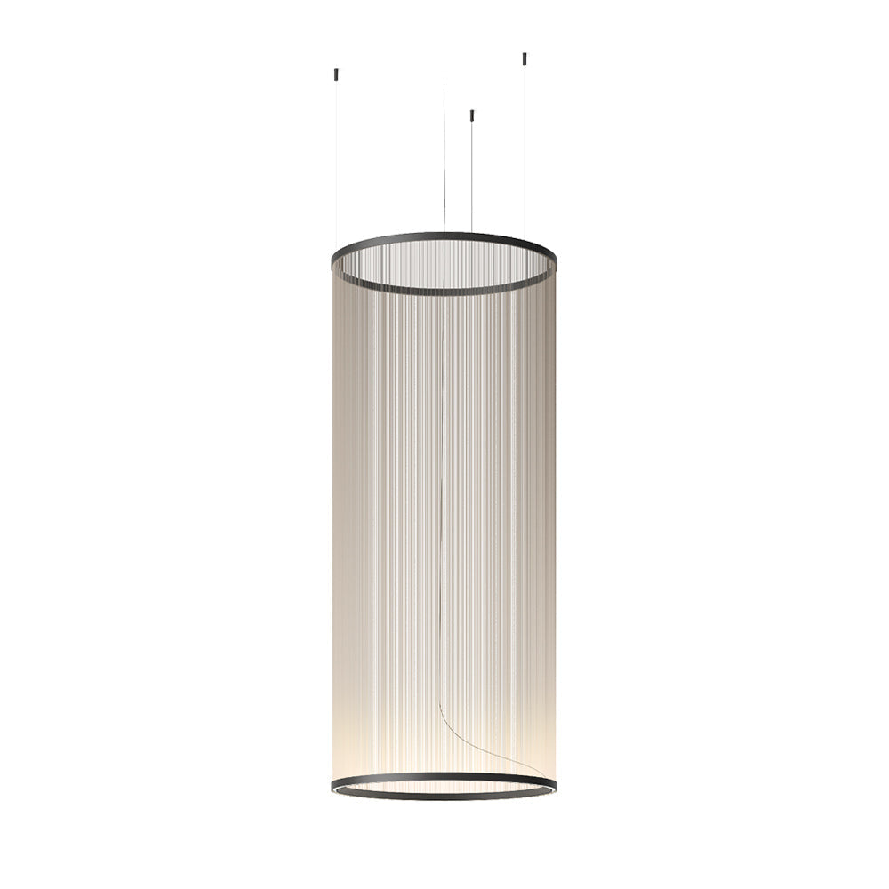 Pendant Light Collection in Aluminum Brass and Polycarbonate – Modern Lighting for Dining Living Spaces - Lamps