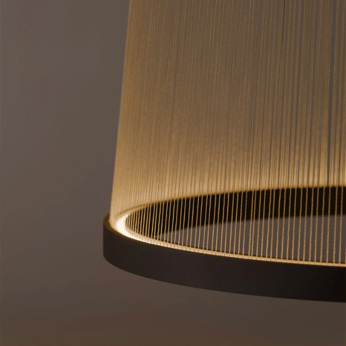 Pendant Light Collection in Aluminum Brass and Polycarbonate – Modern Lighting for Dining Living Spaces - Lamps