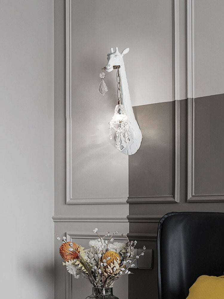 Giraffe Wall Light | Lighting Sconces | Crystal Chandelier | Unique Lamp | Casalola - Sculpture Lamps