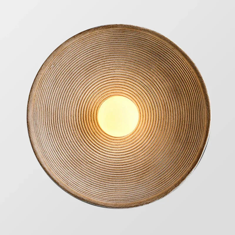 Retro Japanese Style Wall Lamp for Hallway Living Room Bedroom - Minimalist Lamps