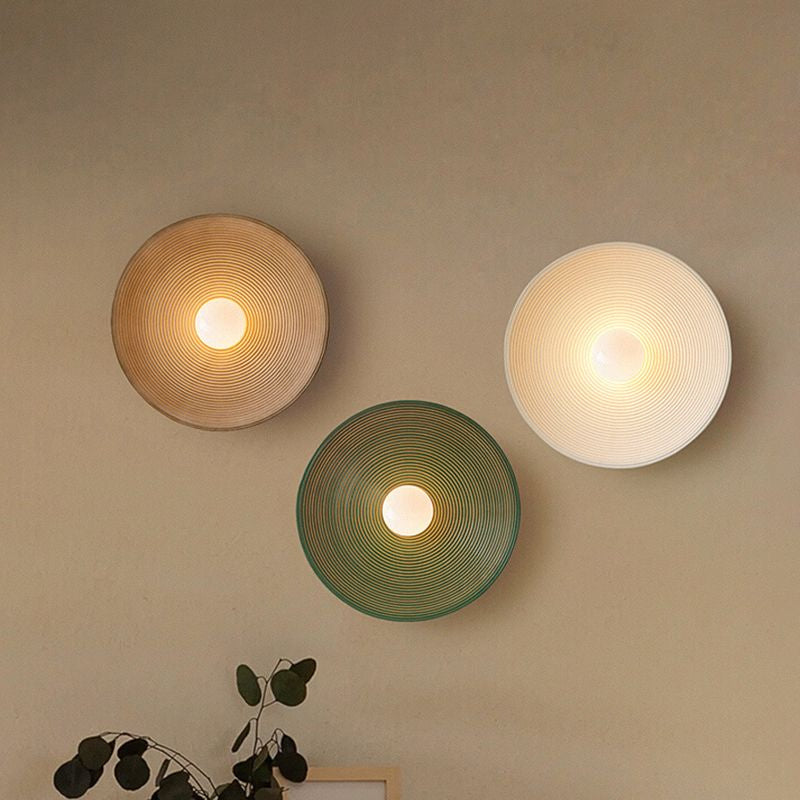 Retro Japanese Style Wall Lamp for Hallway Living Room Bedroom - Minimalist Lamps