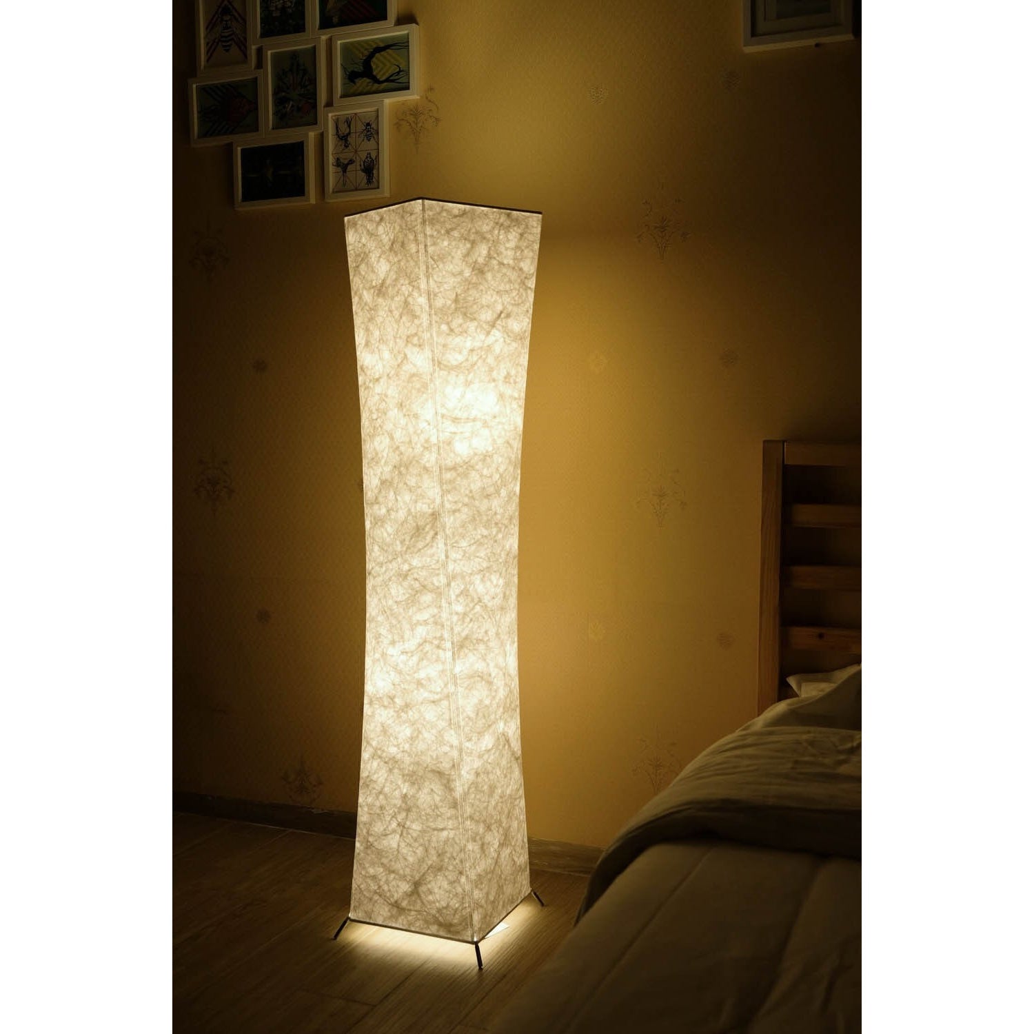 Noguchi Lamp | Rice Paper Floor | White Eco-friendly For Living Room Bedroom - Minimalist Floor Lamps