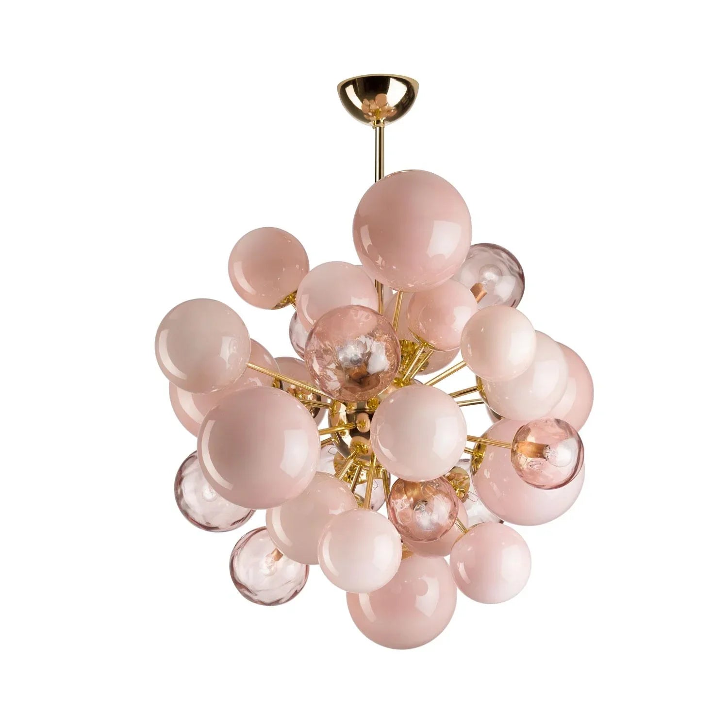 Luxurious Murano Glass Chandelier - Hollywood Glamour Inspired Lighting for Elegant Homes - Chandeliers