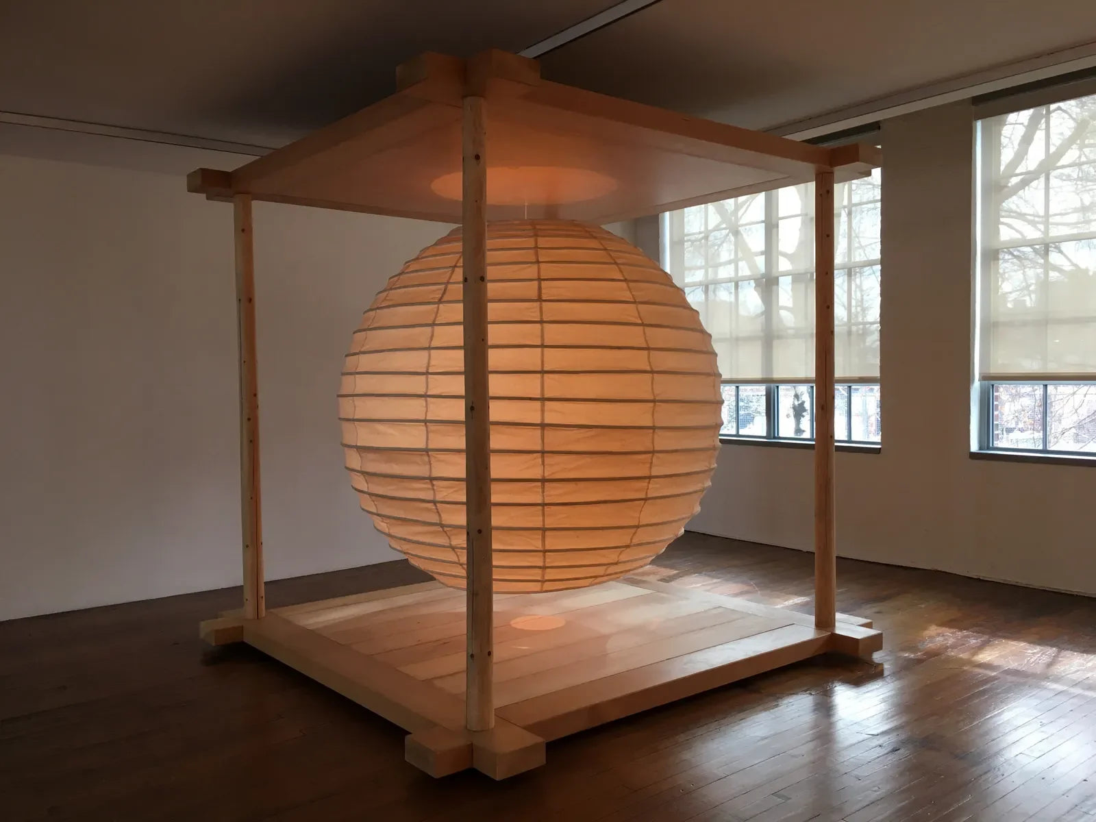 Ceiling Light Fixture For Living Room Bedroom | Noguchi Lamps Lanterns | White Rice Paper | Casalola - Pendant Lamps