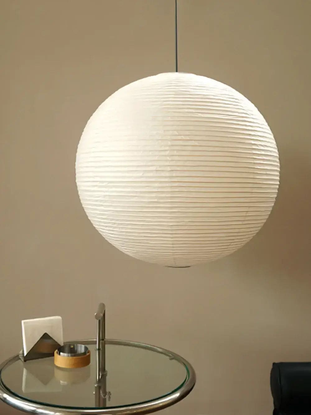 Ceiling Light Fixture for Living Room Bedroom | Noguchi Lamps Lanterns | White Rice Paper | Casalola - Pendant Lamps