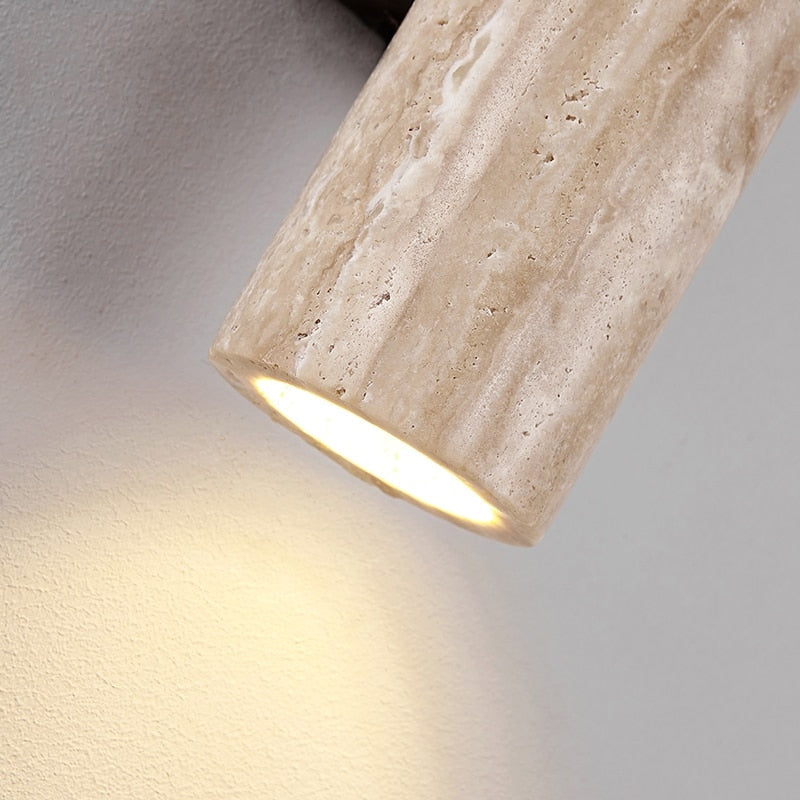 Marble Wall Sconces | Warm Minimalist Light | Taupe | Casalola - Lamps