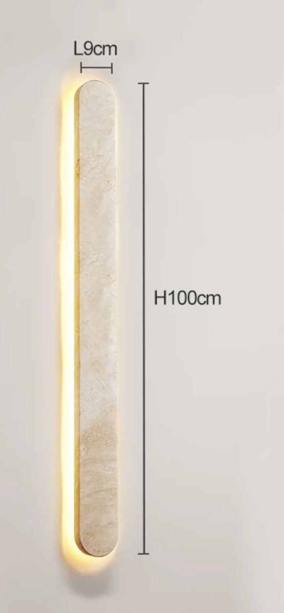 Marble Waterproof Led Wall Lamp | Wabi-sabi Minimalist Lighting for Indoor & Outdoor use - Lamps