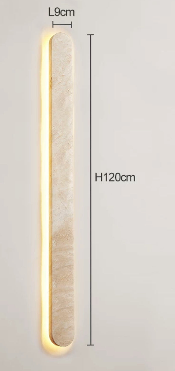 Marble Waterproof Led Wall Lamp | Wabi-sabi Minimalist Lighting for Indoor & Outdoor use - Lamps