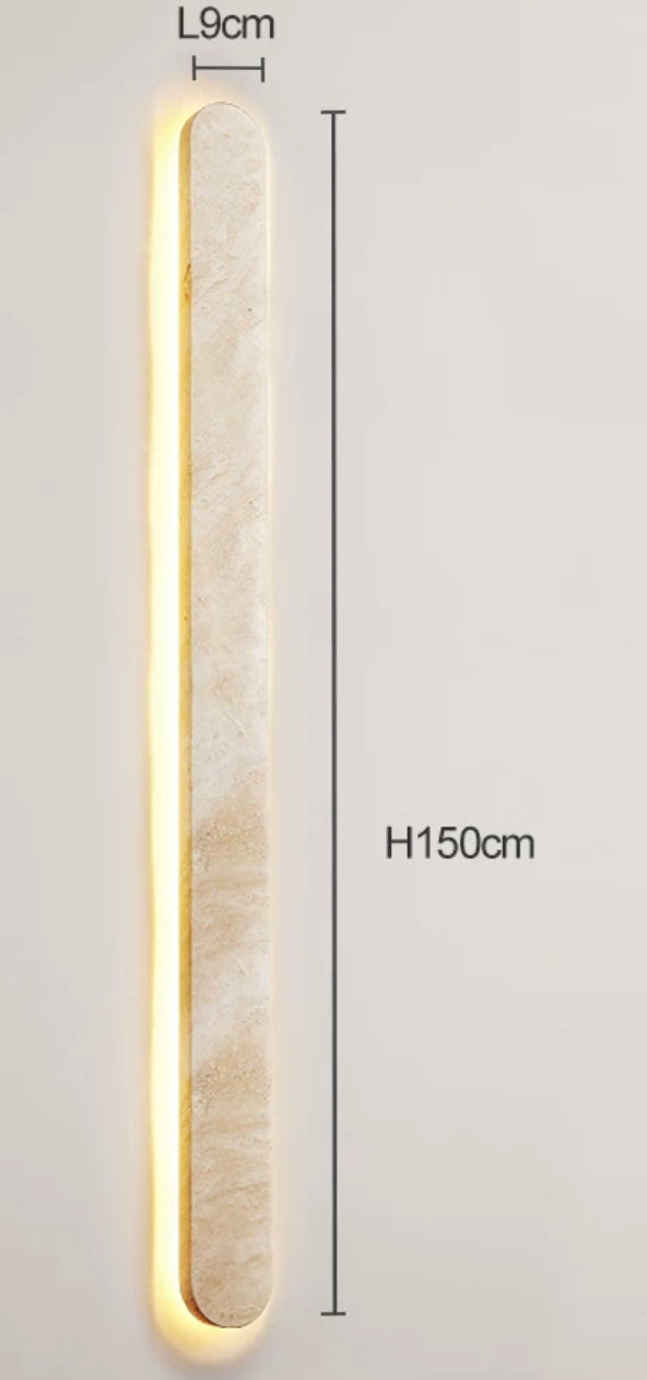 Marble Waterproof Led Wall Lamp | Wabi-sabi Minimalist Lighting for Indoor & Outdoor use - Lamps