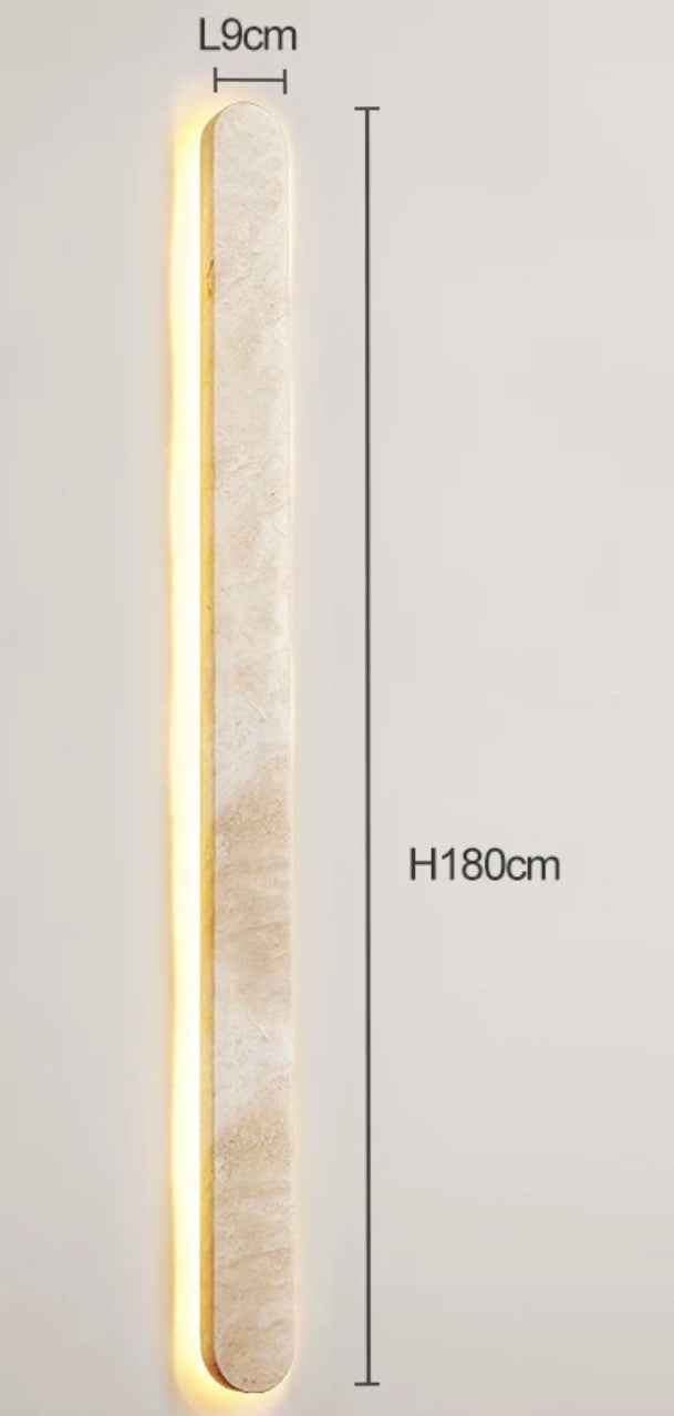 Marble Waterproof Led Wall Lamp | Wabi-sabi Minimalist Lighting for Indoor & Outdoor use - Lamps