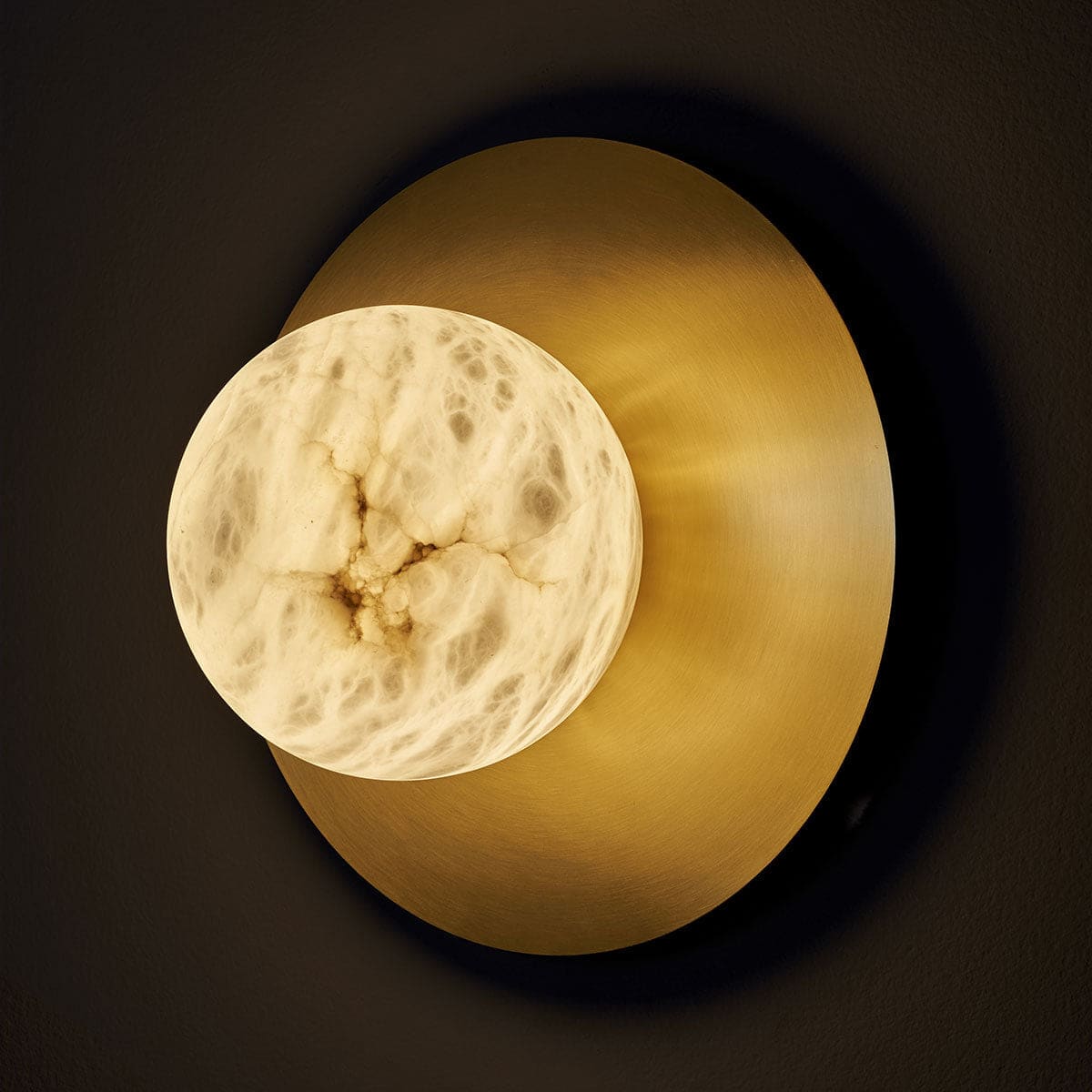 Alabaster Wall Lamps for Bathroom Living Room Corridor - Luxury Lighting - Sconces