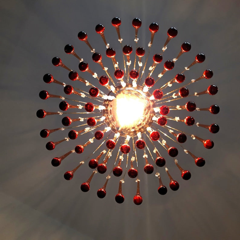 Murano Chandelier | Dining Room Light Fixtures | Italian Water Drop for Living Hotel - Chandeliers