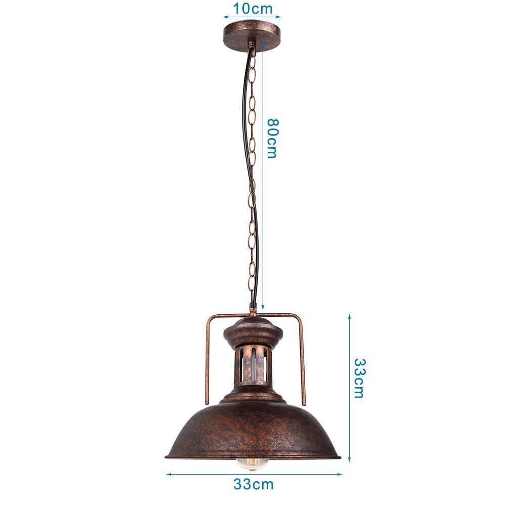 Vintage Industrial Metal Single Pendant Lights - Lamps