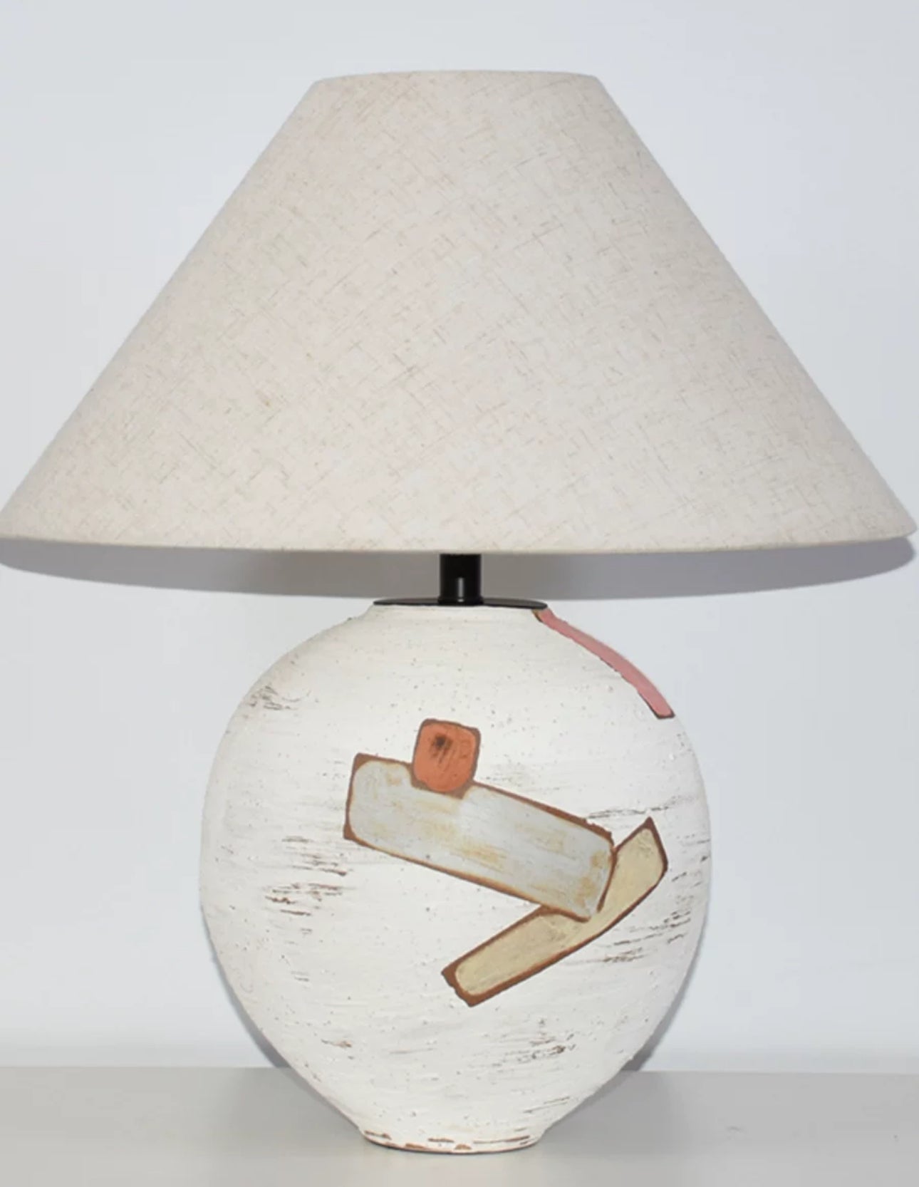 Wabi-sabi Ceramic Table Lamp ?? Perfect for Living Room or Bedroom - Minimalist Lamps