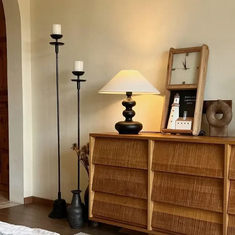 Wabi-sabi Table Lamp For Quiet Luxury Interior Homes - Minimalist Lamps