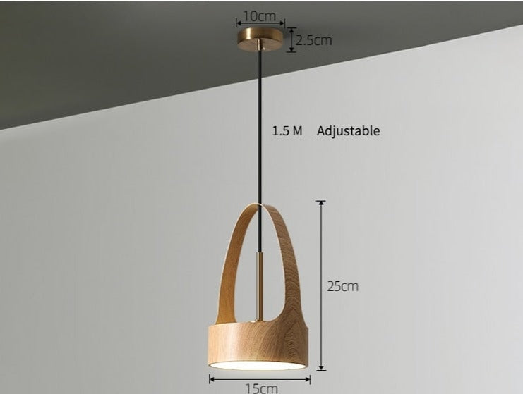 Minimalist Hanging Light Fixtures | Brown Bedroom | Casalola - Pendant Lamps